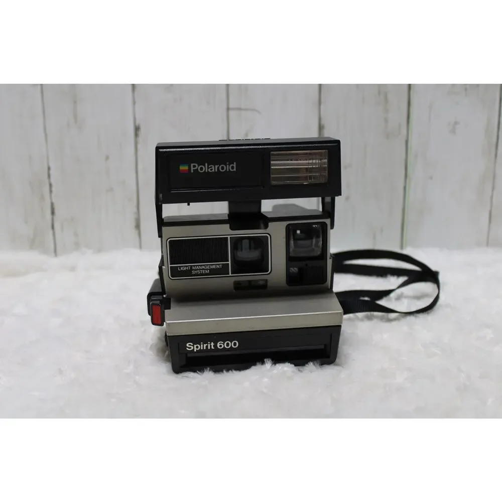 Vintage Polaroid Spirit 600 Instant Film Camera LMS w/ Strap – Tested